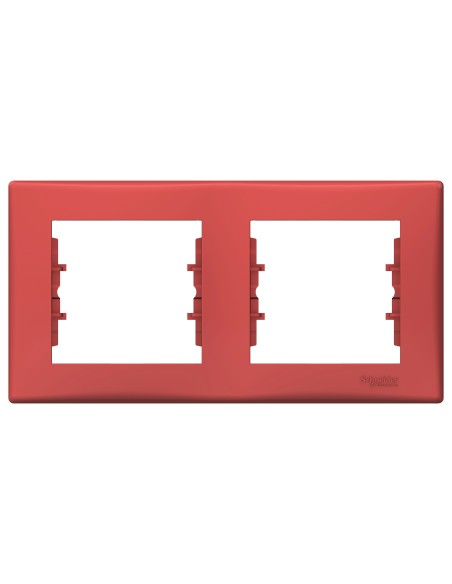 Sedna Ramka 2-krotna pozioma czerwony SDN5800341