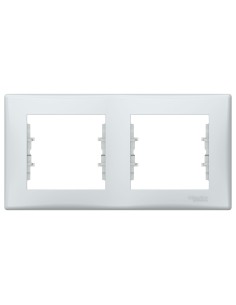 Sedna Ramka 2-krotna pozioma miętowy szary SDN5800333 2