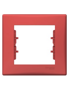 Sedna Ramka 1-krotna czerwony SDN5800141 2