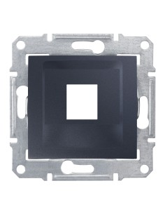 Sedna Płytka centralna 1x RJ45 do: Krone grafit SDN4300370 2