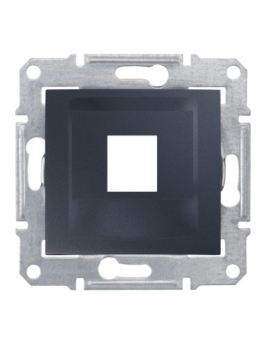 Sedna Płytka centralna 1x RJ45 do: Krone grafit SDN4300370