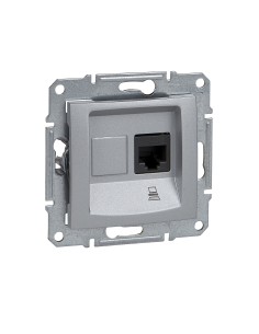 Sedna Gniazdo komputerowe RJ45 kat.5e UTP aluminium SDN4300160 2