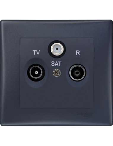 GNIAZ R/TV/SAT PRZEL GRAFIT SDN3501670