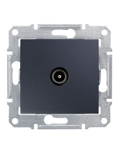 Sedna Gniazdo TV końcowe (1dB) grafit SDN3201670 2