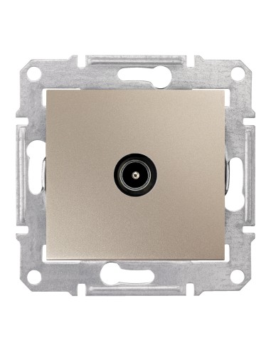 Sedna Gniazdo TV końcowe (1dB) satyna SDN3201668