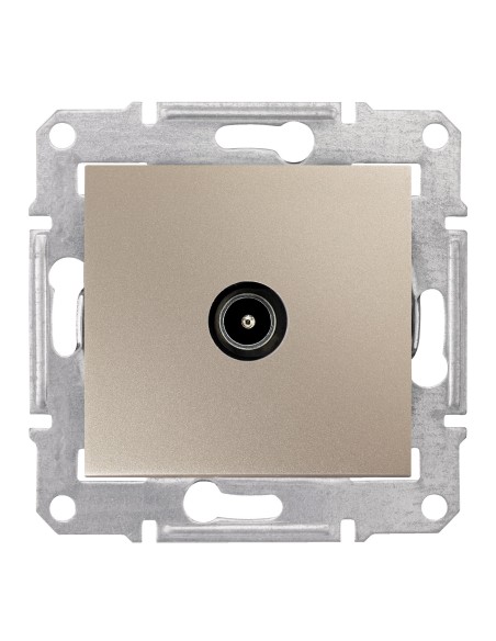 Sedna Gniazdo TV końcowe (1dB) satyna SDN3201668