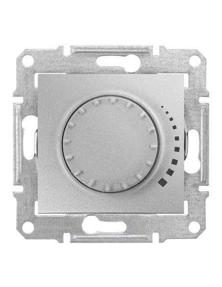 Sedna Ściemniacz obrotowy RC 25-325VA aluminium SDN2200660