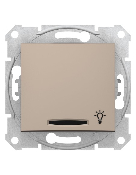 Sedna Przycisk światło z podświetleniem satyna SDN1800168