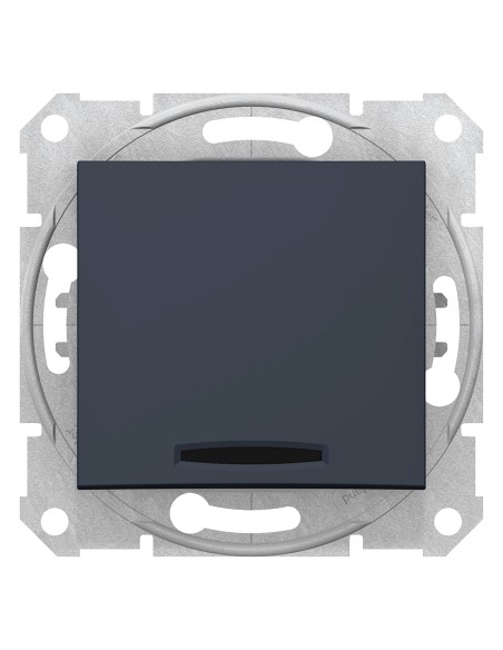 Sedna Przycisk z podświetleniem grafit SDN1600170