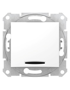 Sedna Przycisk z podświetleniem biały SDN1600121 2