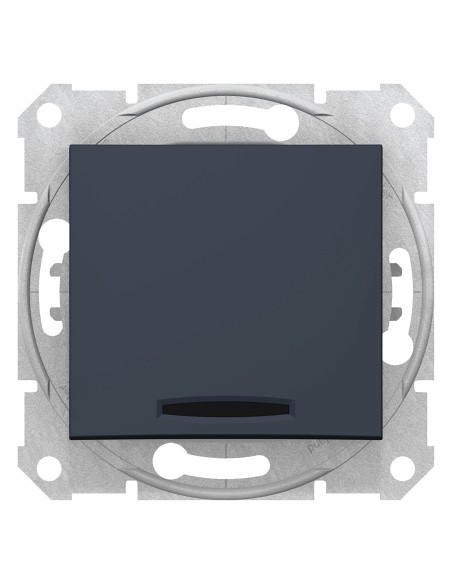 Sedna Łącznik schodowy z podświetleniem 16A grafit SDN1500270