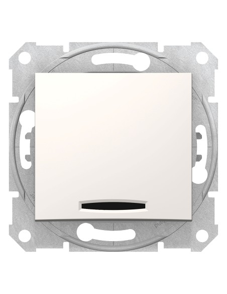 Sedna Łącznik schodowy z podświetleniem 16A krem SDN1500223