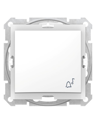 Sedna Przycisk dzwonek IP44 biały SDN0800321