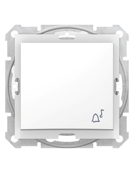 Sedna Przycisk dzwonek IP44 biały SDN0800321