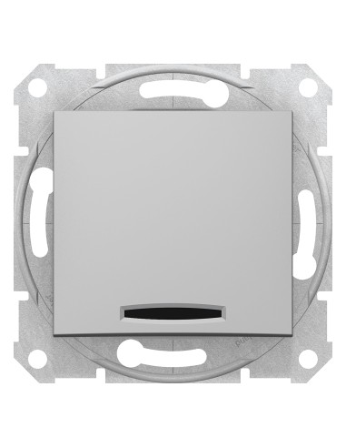 Sedna Łącznik 1-biegunowy z sygnalizacją załączenia aluminium SDN0400360