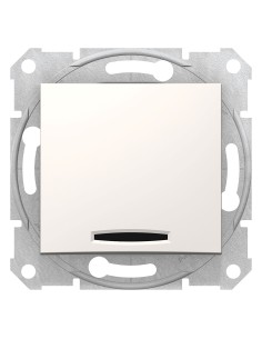 Sedna Łącznik 1-biegunowy z sygnalizacją załączenia krem SDN0400323 2