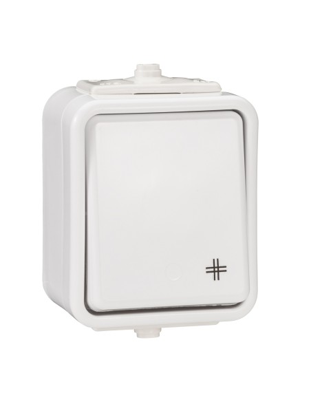 Cedar - Łącznik krzyżowy IP44 biały WNT700C01