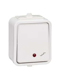 Cedar - Łącznik schodowy z podświetleniem IP44 biały WNT600CS01 2