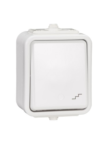 Cedar - Łącznik schodowy IP44 biały WNT600C01