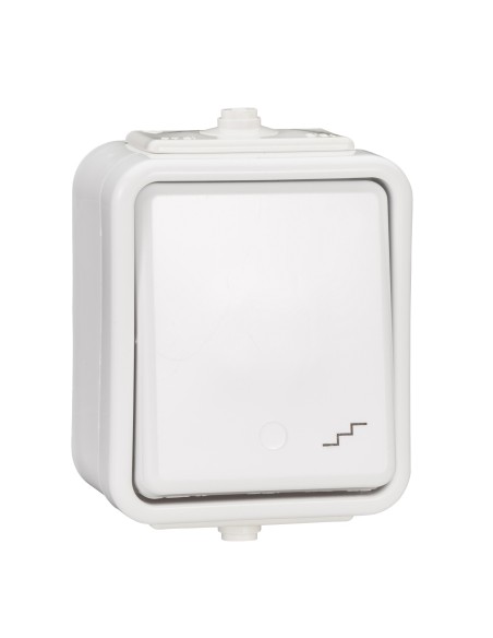 Cedar - Łącznik schodowy IP44 biały WNT600C01