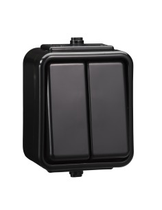 Cedar - Łącznik świecznikowy IP44 czarny WNT500C05 2