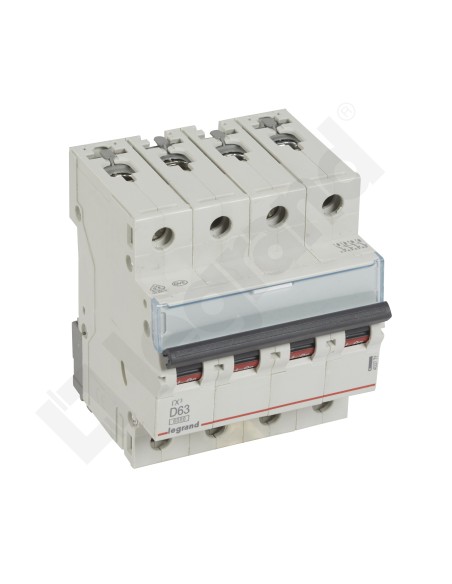 Wyłącznik nadprądowy 4P D 63A 6kA AC S304 TX3 403778