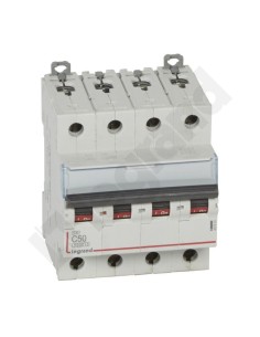 Wyłącznik nadprądowy 4P C 50A 6kA S304 DX3 407933