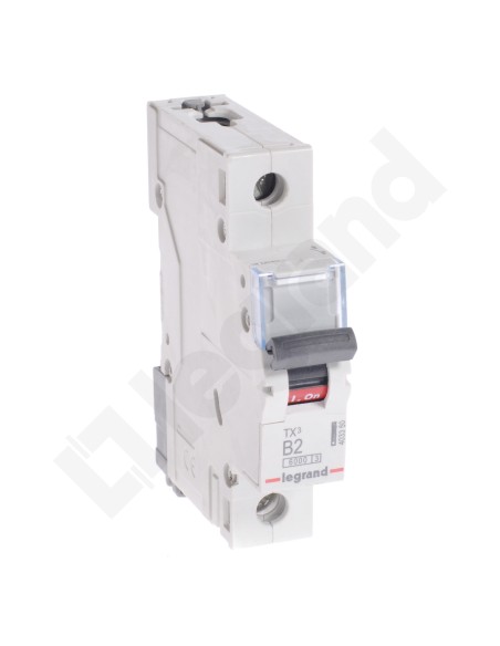 Wyłącznik nadprądowy 1P B 2A 6kA AC S301 TX3 403350