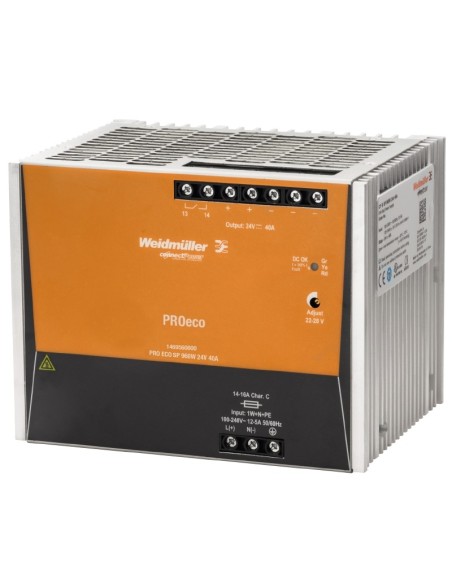 Zasilacz impulsowy trójfazowy 400-500V AC/ 24V DC 40A 960W PRO ECO3 960W 24V 40A 1469560000