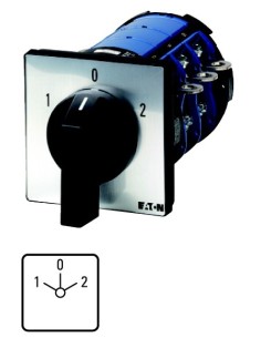 Łącznik krzywkowy sieć-agregat 3P 315A do wbudowania T8-3-8212/E/HI12 214782