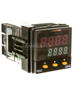 Programowalny regulator zasilanie 90-264V AC wejście uniwersalne wyjście 1 przekaźnik 2A wyjście 2/alarm 2 przekaźnikowe alarm 1