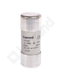 Wkładka bezpiecznikowa cylindryczna 22x58mm 63A gG (gL) 500V HPC 015363