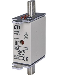 Wkładka bezpiecznikowa KOMBI NH00C 35A gG/gL 500V WT-00C 004181209