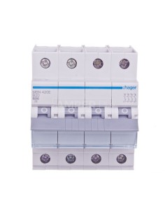 Wyłącznik nadprądowy 4P B 20A 6kA AC MBN420E