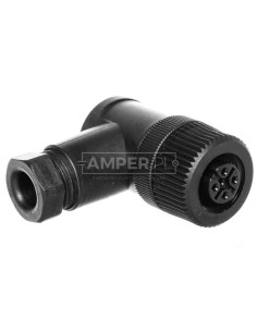 Gniazdo kątowe 4P M12 Pg7 4-6mm SACC-M12FR-4CON-PG7 1681130