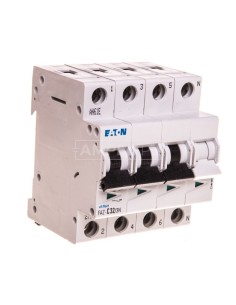 Wyłącznik nadprądowy 3P+N C 32A 15kA AC FAZ C32/3N 278978