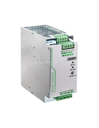 Zasilacz impulsowy 400-500V AC/24V DC 240W 10A (modułowy) QUINT-PS/3AC/24DC/10 2866705