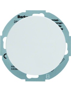 R.classic Rozszerzenie ściemniacza uniwersalnego z płytką czołową, biały 28352089 Berker Hager