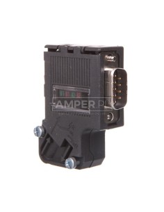 Wtyczka metalowa dla sieci PROFIBUS do 12 Mbit /s z prostym odprowadzeniem przewodów 6ES7972-0BA42-0XA0