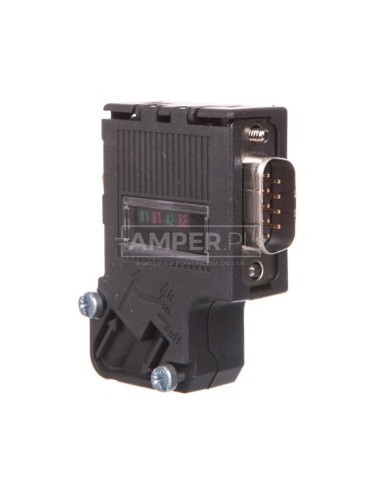 Wtyczka metalowa dla sieci PROFIBUS do 12 Mbit /s z prostym odprowadzeniem przewodów 6ES7972-0BA42-0XA0