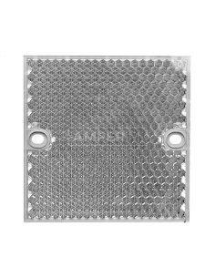 Odbłyśnik kwadratowy 80x80mm PMMA/ABS PL80A 1003865