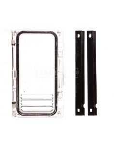 Klapka przezroczysta 130x77x25mm 6TE IP65 SKF-FF6 233781