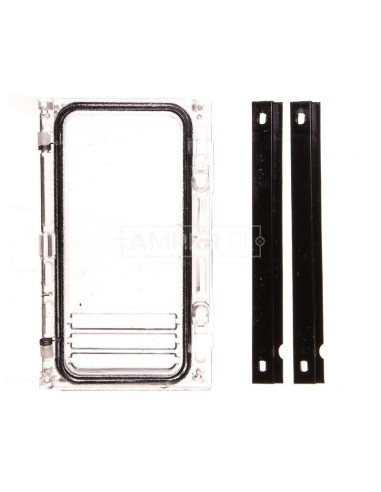 Klapka przezroczysta 130x77x25mm 6TE IP65 SKF-FF6 233781