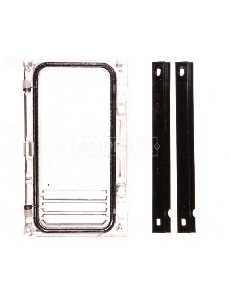 Klapka przezroczysta 130x77x25mm 6TE IP65 SKF-FF6 233781