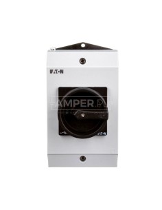 Łącznik krzywkowy 0-1 6P 1Z 1R 32A w obudowie T3-4-15682/I2/SVB-SW 207211