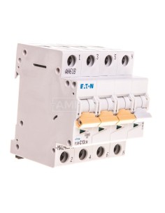 Wyłącznik nadprądowy 3P+N C 13A 10kA AC PLSM-C13/3N-MW 242541