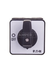 Łącznik krzywkowy 0-1 6P 20A do wbudowania T0-3-8342/E 043624