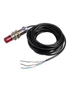 Czujnik fotoelektryczny XUB, refleks. , 90°, Sn 4m, 12..24VDC, przew. 2m XUB1BPAWL2