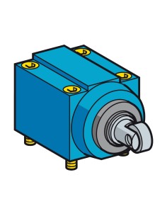 Głowica łącznika krańcowego ZC2J, trzpień boczny z rolką stalową uruch. pionowe ZC2JE65