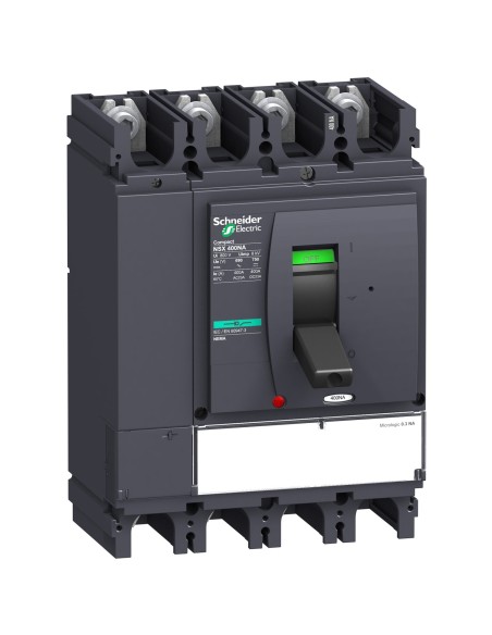 Rozłącznik mocy 400A 4P z zabezpieczeniem Micrologic 0.3 NSX400NA LV432757